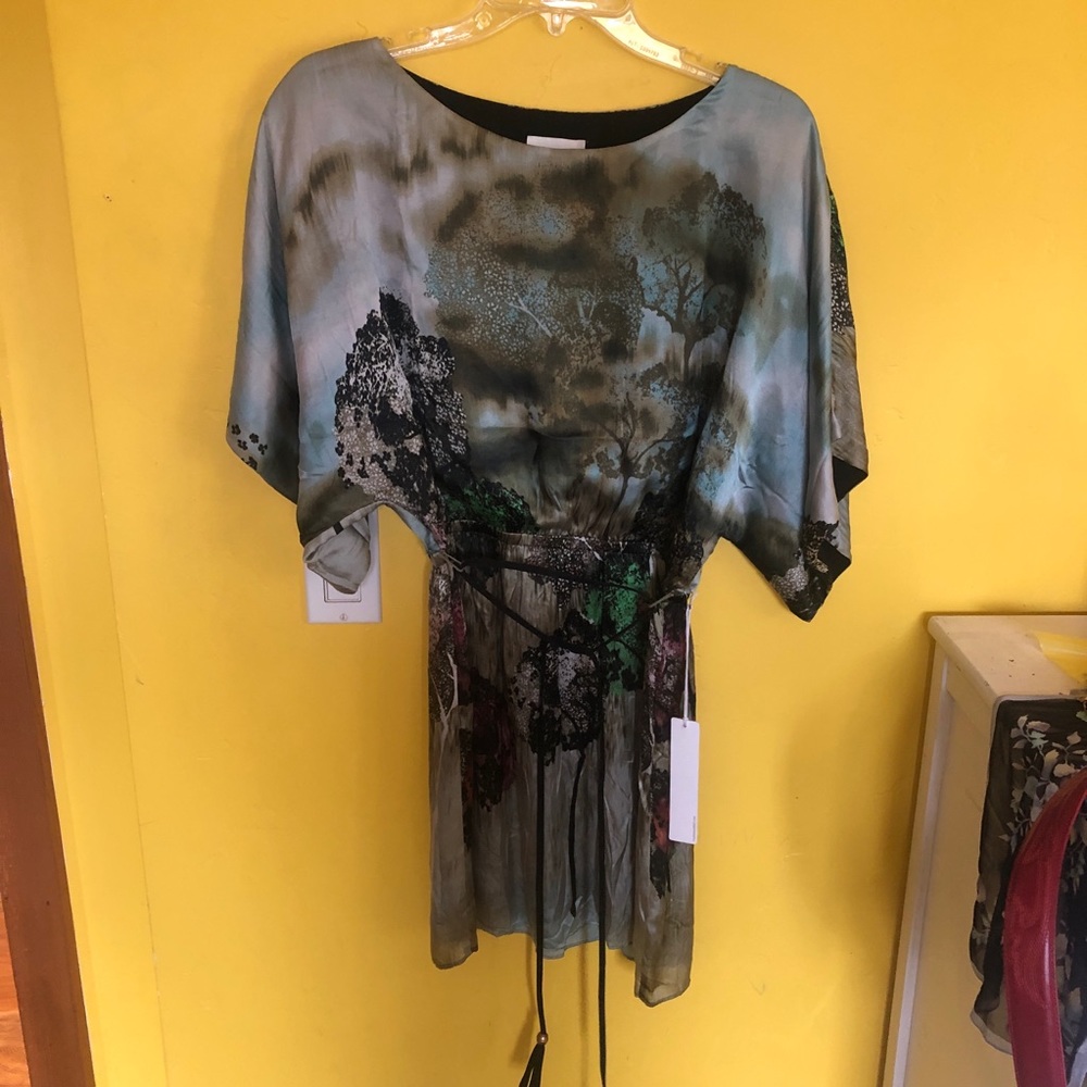 Line & Dot silk dress